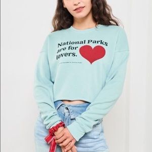 National Parks Project Cropped Pullover